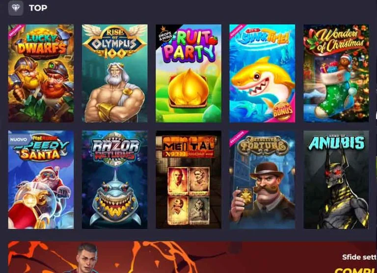 PowBet Casino Spiele